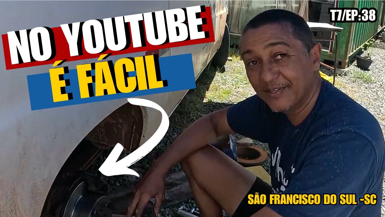 Trocando o cubo traseiro da Ducato 😳 | No YouTube parece fácil… | T7/EP.38