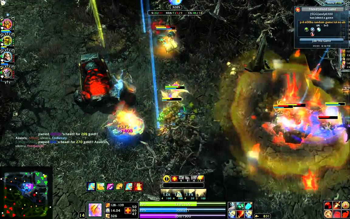 HoN|HolyRelic as Valkyria - Quadkill - by Videos Of Newerth