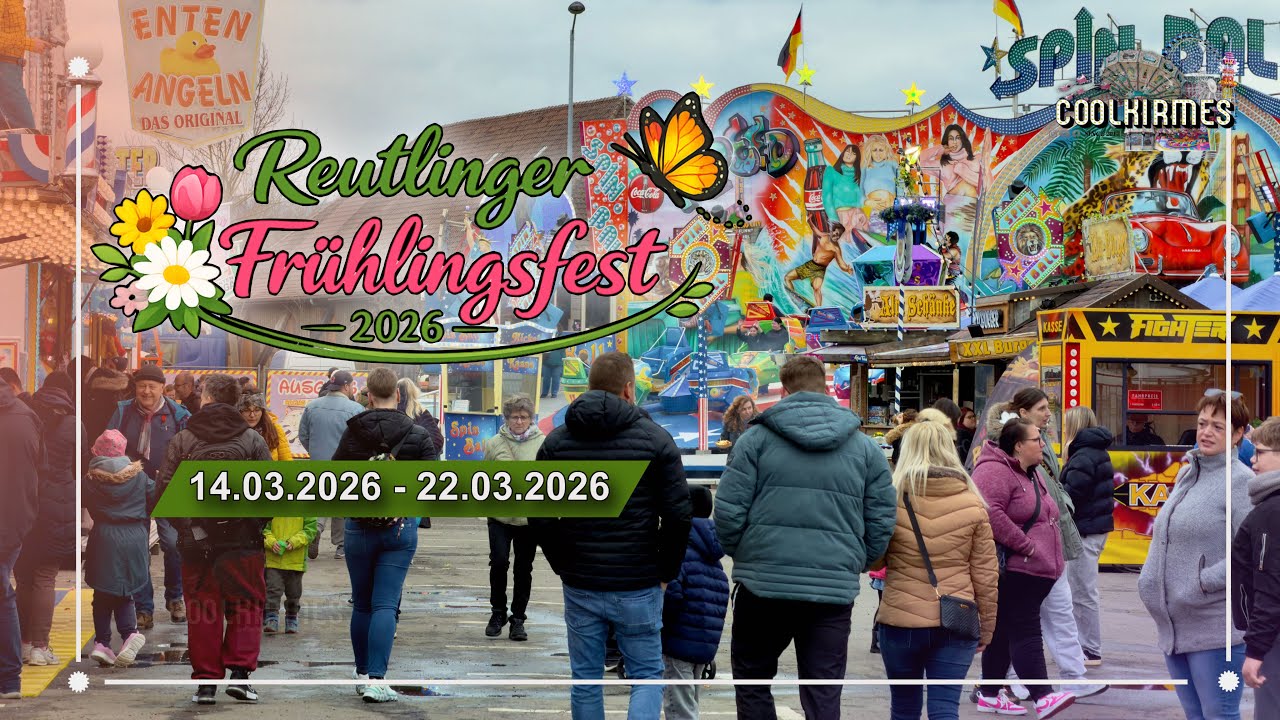 Reutlinger Fr&uuml;hlingsfest 2026 | Fr&uuml;hlingshafter Spa&szlig; f&uuml;r die ganze Familie