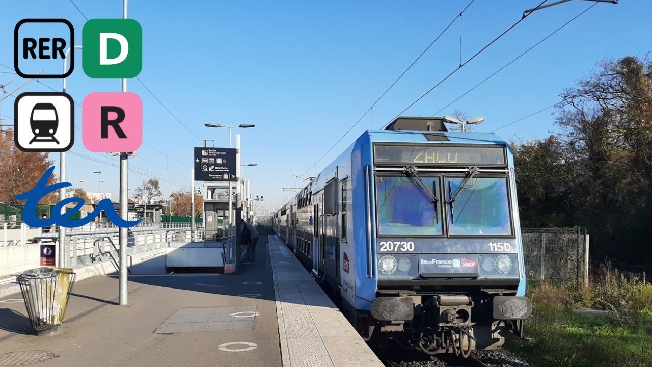 Compilation train Cesson + gare de vosves