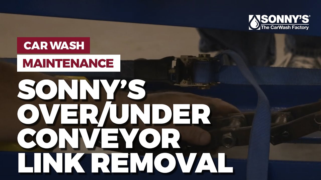 Sonny's Over/Under Conveyor | Car Wash Maintenance