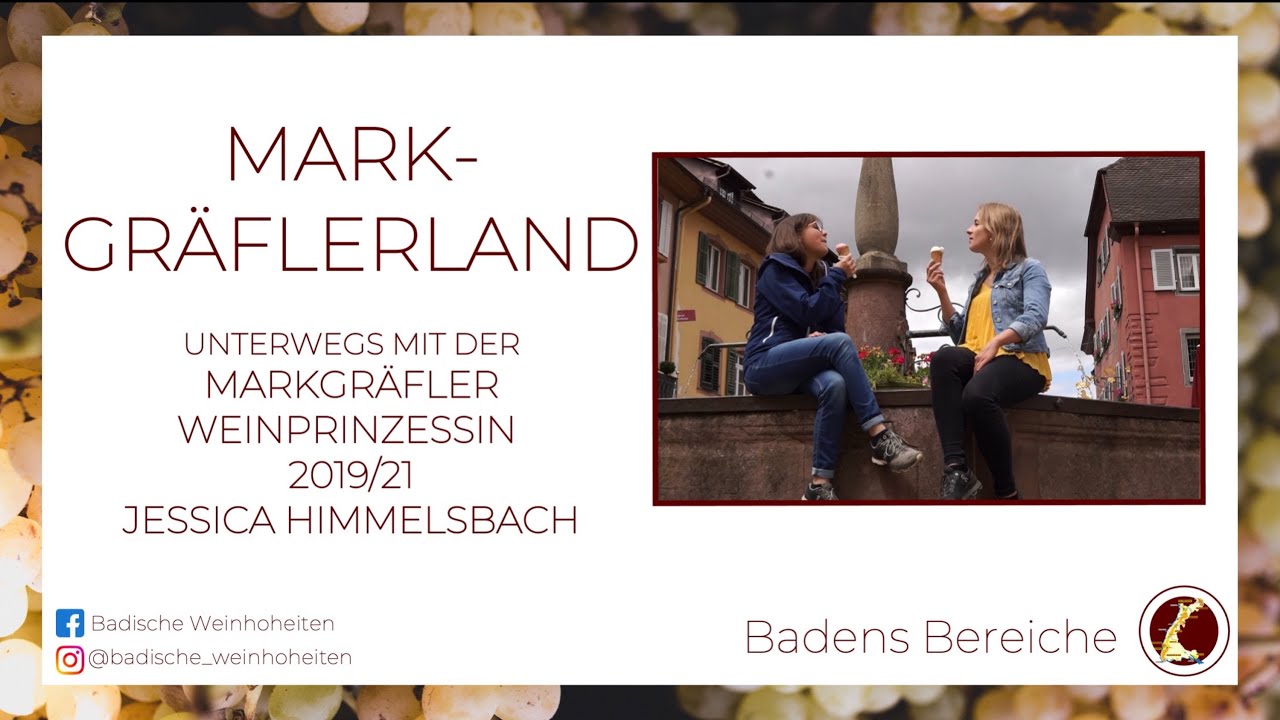 MARKGR&Auml;FLERLAND | Unterwegs mit Weinprinzessin 2019/21 JESSICA HIMMELSBACH | Badische Weinhoheiten