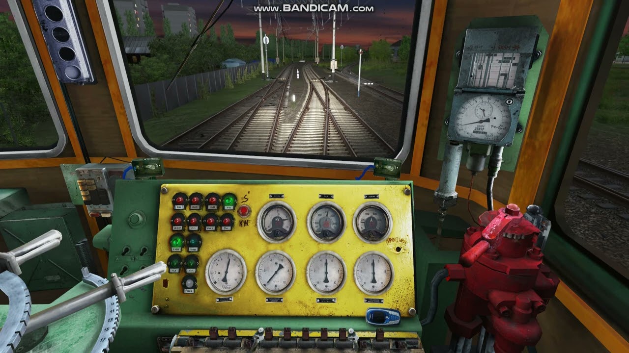 TRAINZ 22 | ВЛ8м Отправление с Евпатории | Карта 