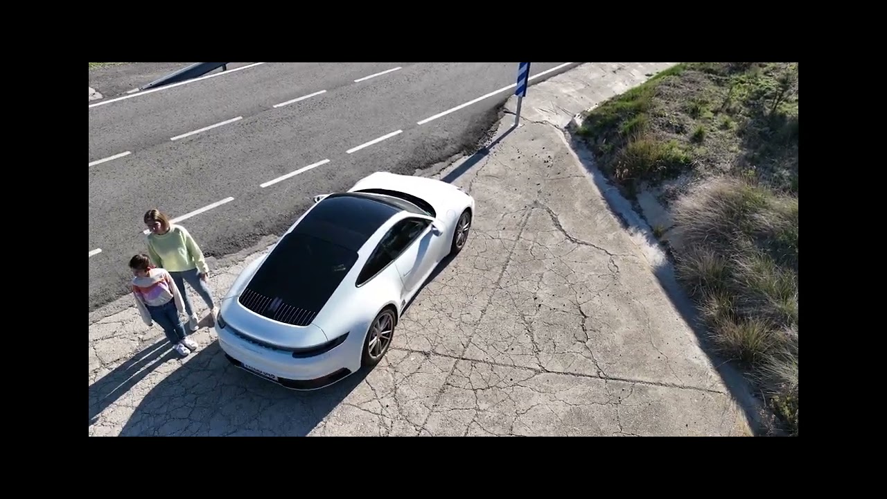 5K Drone Video #mountain #spain #porsche