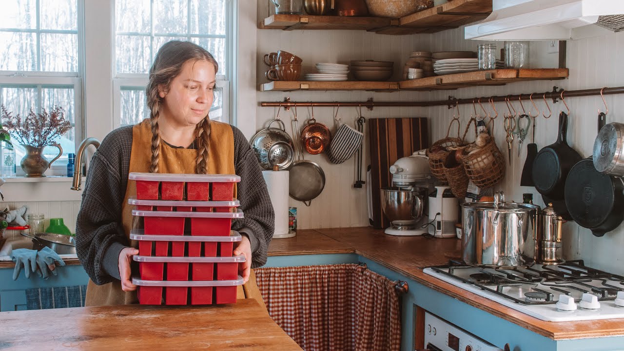 Cozy Cottage Freezer Meal Prep and Pantry Organization
