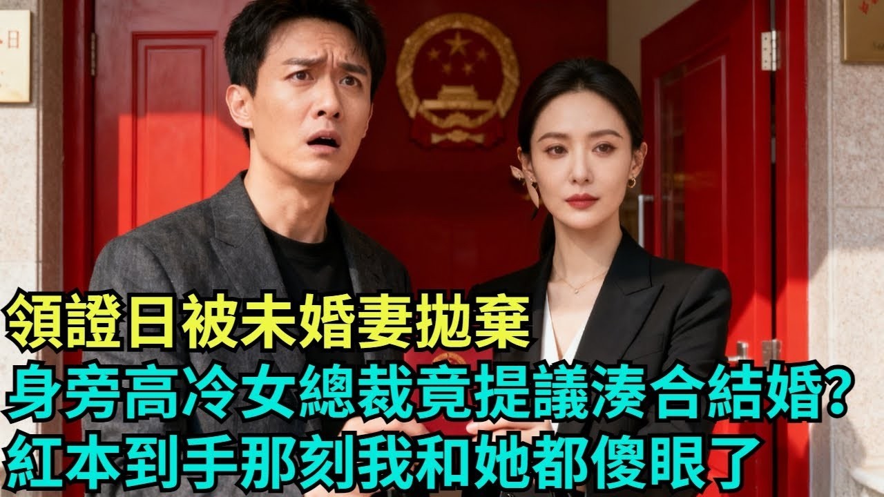 領證日被未婚妻拋棄，身旁高冷女總裁竟提議湊合結婚？紅本到手那刻，我和她都傻眼了#真實故事#案件#奇聞#故事#奇聞觀察室#奇聞#真相#奇聞軼事#談笑娛生