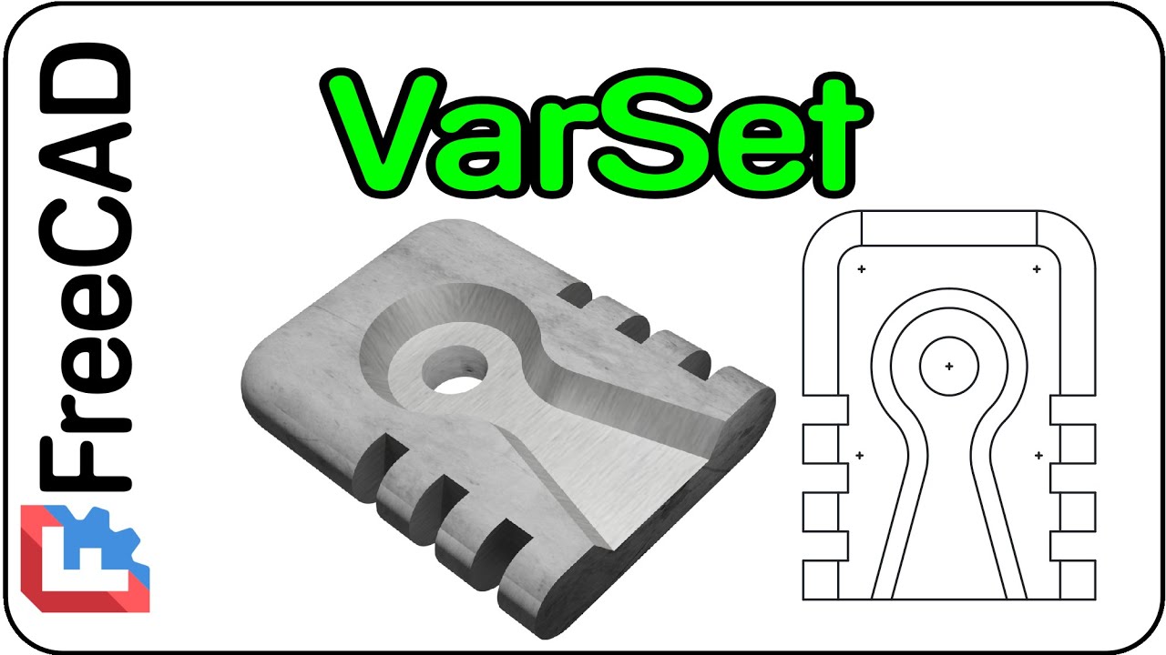 Free 3D CAD Software: VarSet in FreeCAD 1.0