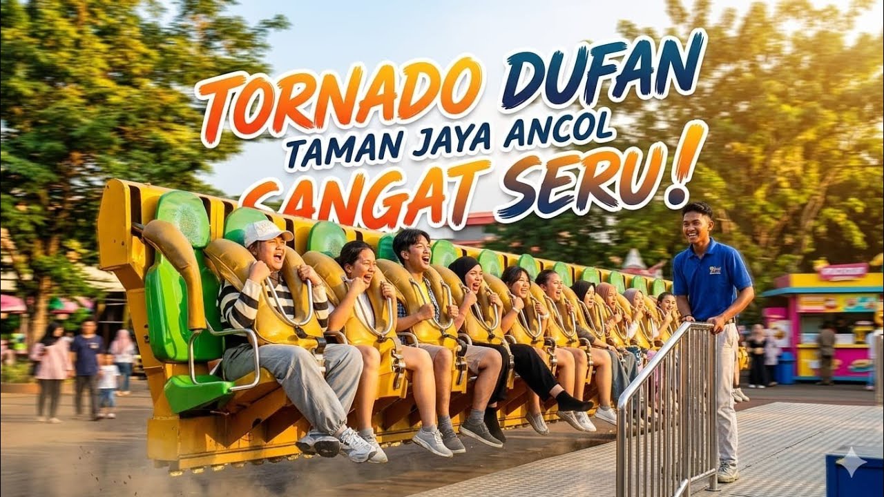 (full video) DUFAN  TORNADO #dufan   #ancol #tamanimpianjayaancol