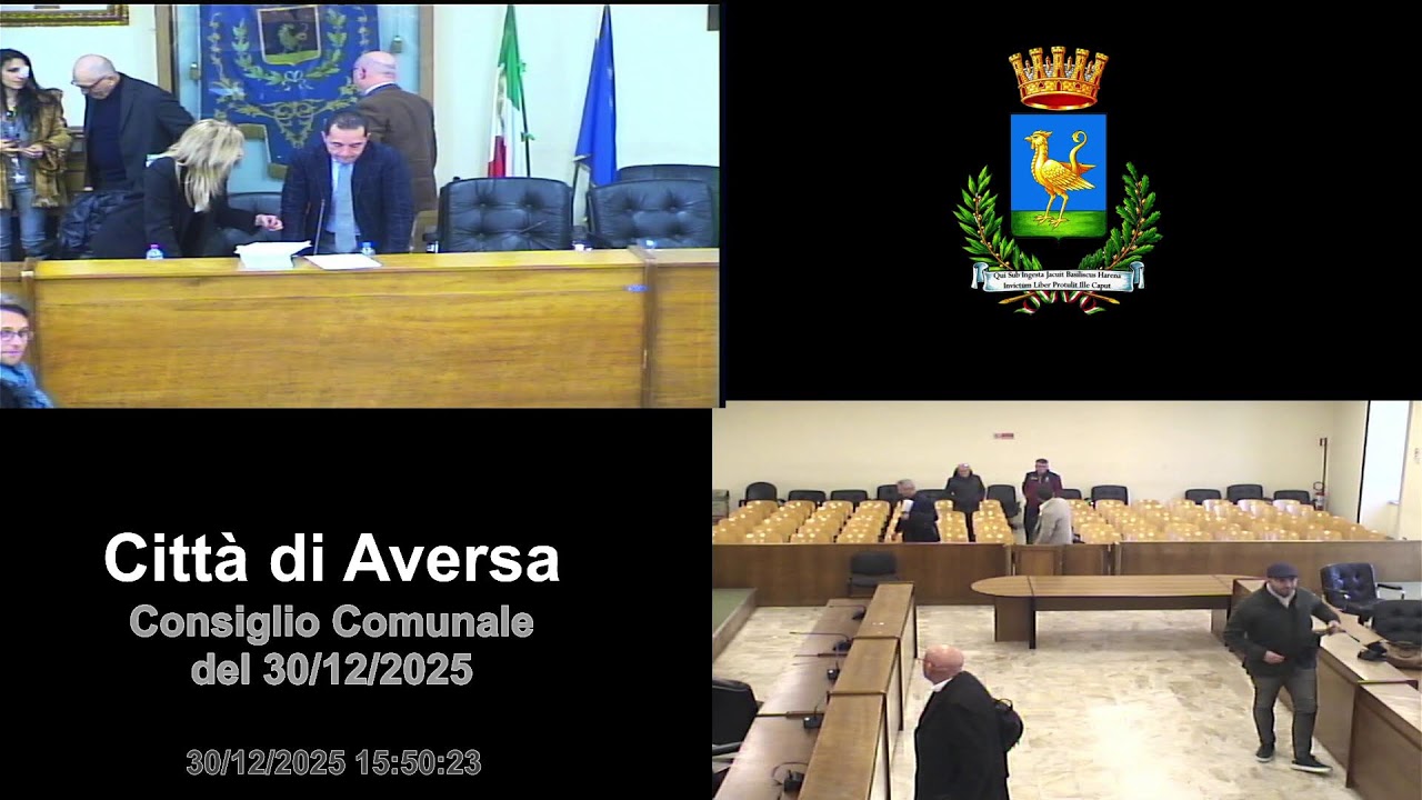 Consiglio Comunale del 30/12/2025