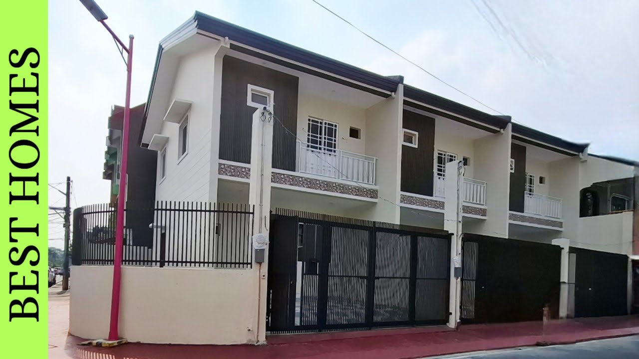 9.950M, 3BR Corner Brand New Stylish Family Home House For Sale in Conception 1 Marikina 