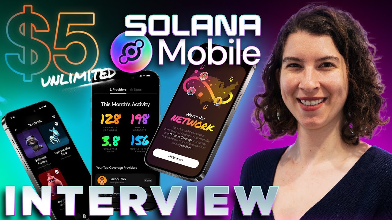$5 Helium Mobile Launch on Solana! 🔥 INTERVIEW