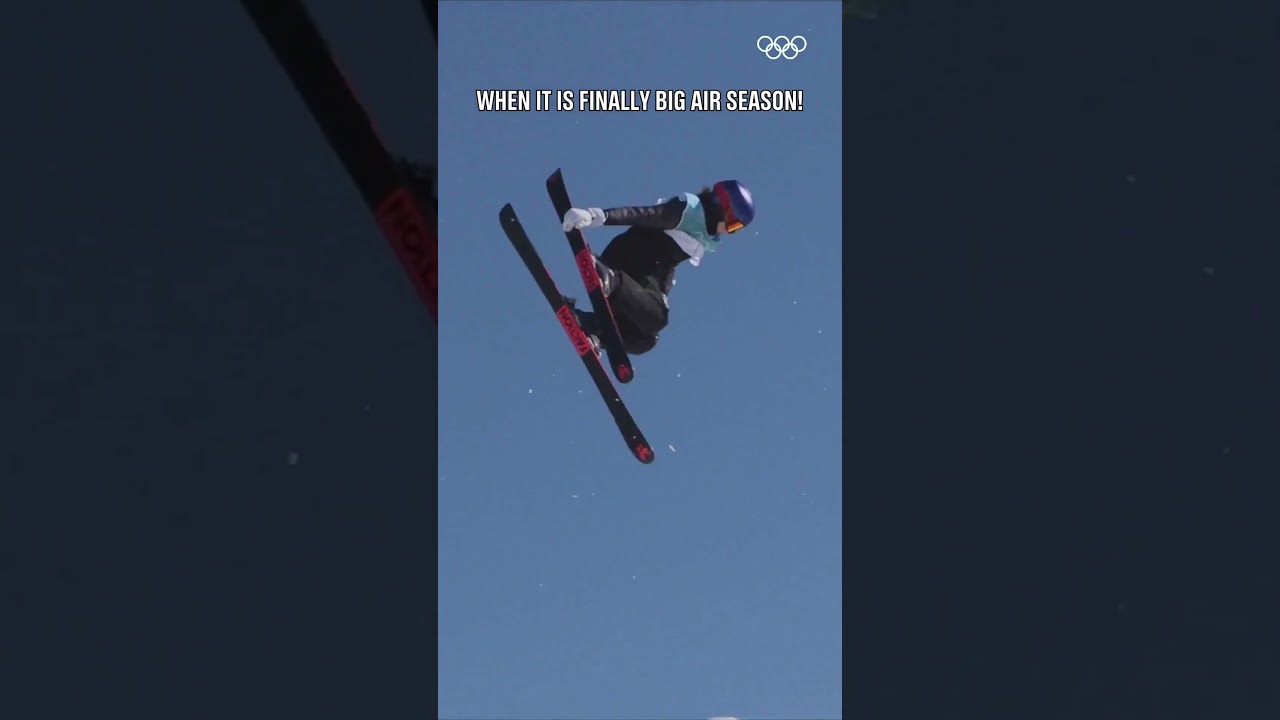 Eileen Gu&rsquo;s gold medal run from the women&rsquo;s freestyle skiing Big Air final at #Beijing2022 🥇