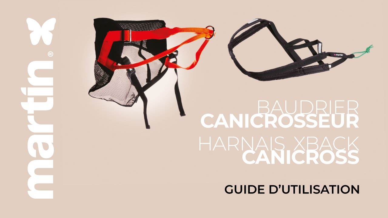 Guide d'utilisation Harnais X-back + Baudrier Canicrosseur