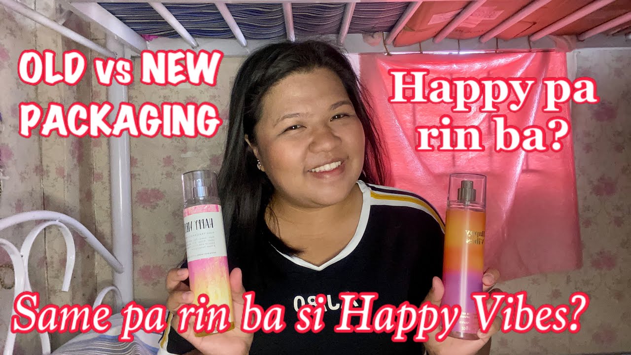 Bath & Body Works | Happy Vibes | Old versus New Packaging | Review | Philippines | Aina G.