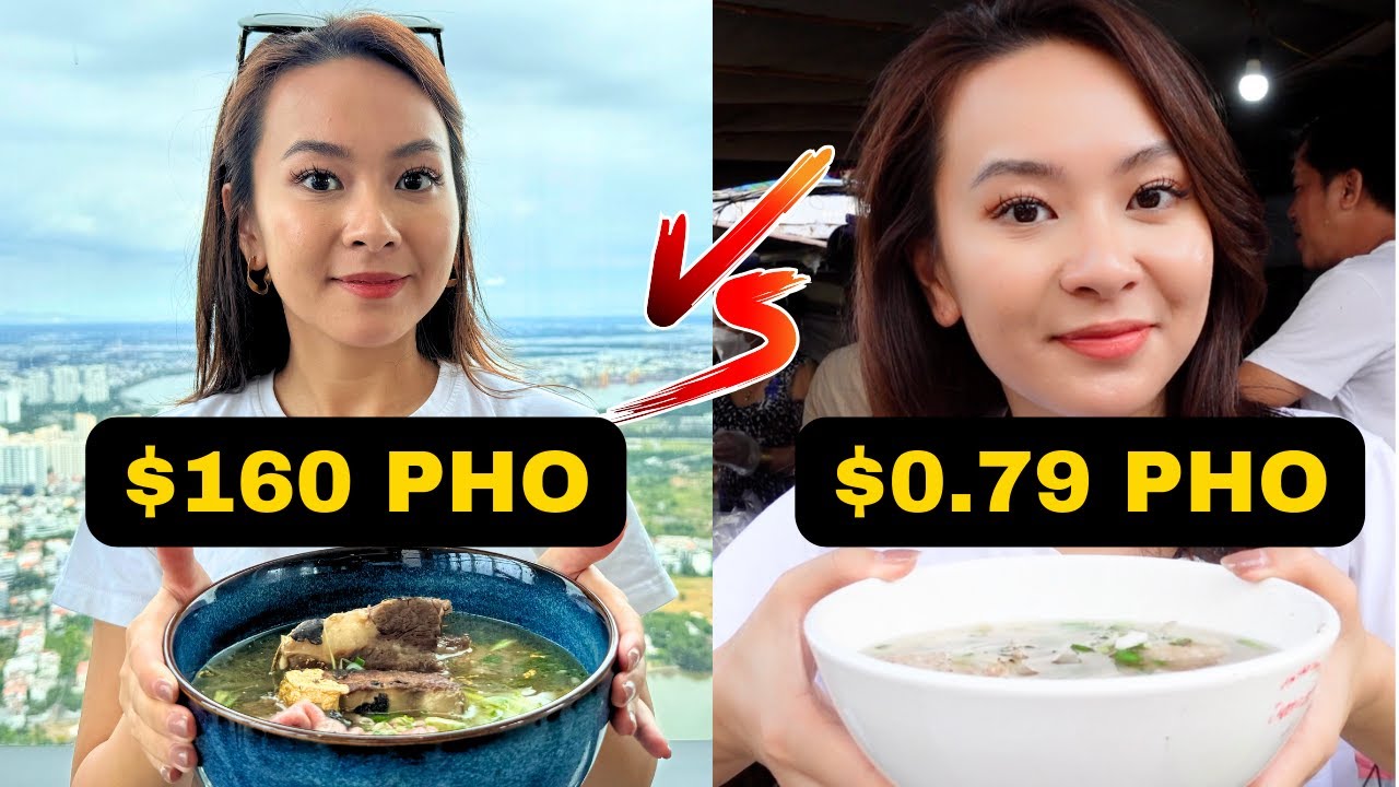 The most EXPENSIVE and the CHEAPEST PHO in Vietnam