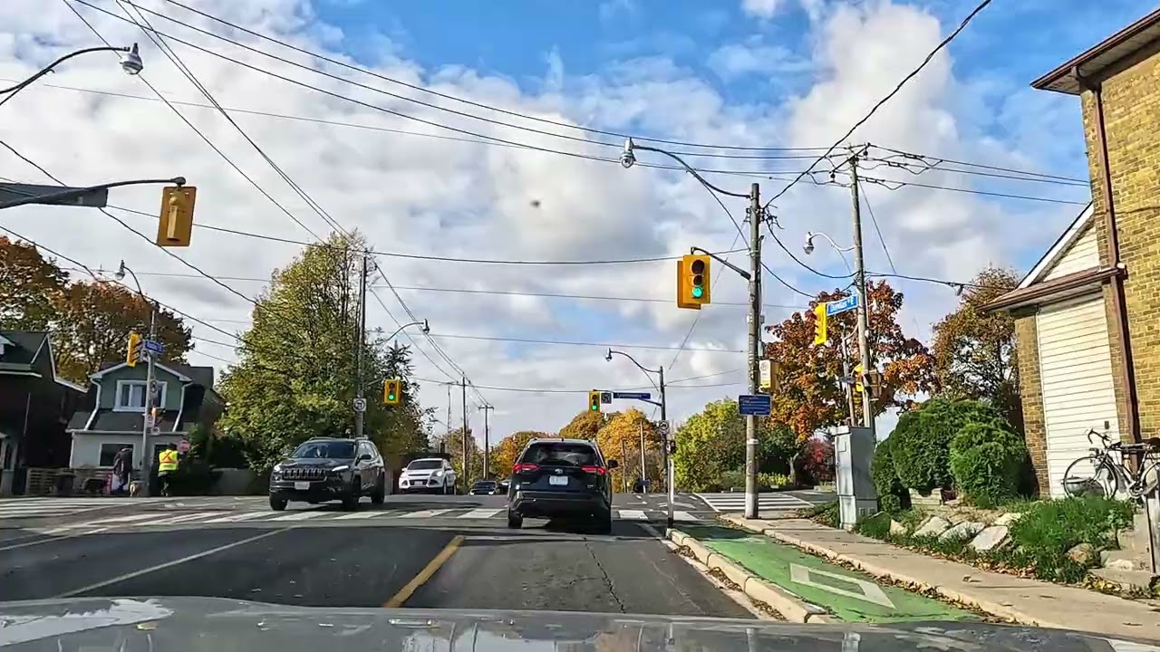 KINGSTON - DUNDAS EAST- Downtown Toronto #torontodrive #drivingtour