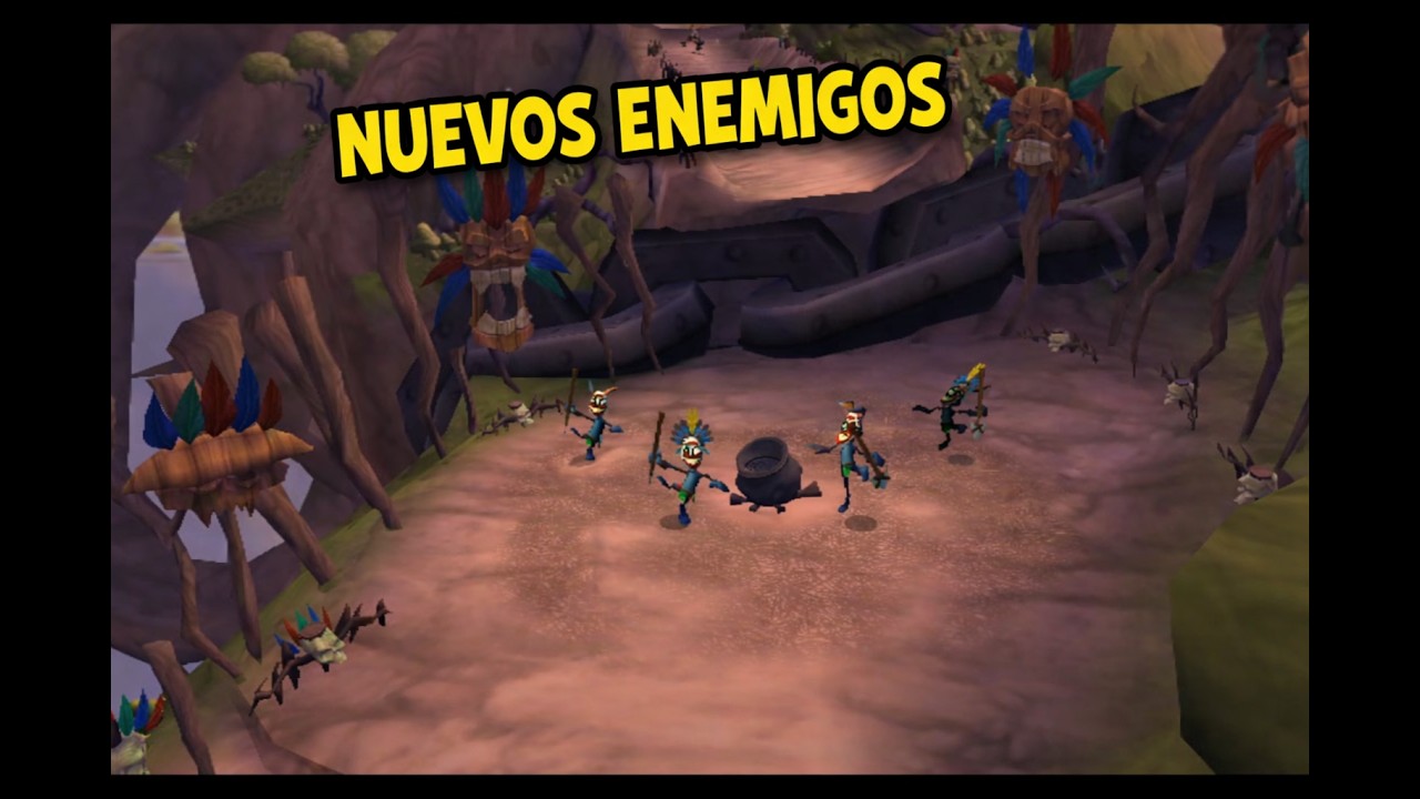 CRASH OF TITANS NUEVOS ENEMIGOS JUAS JUAS