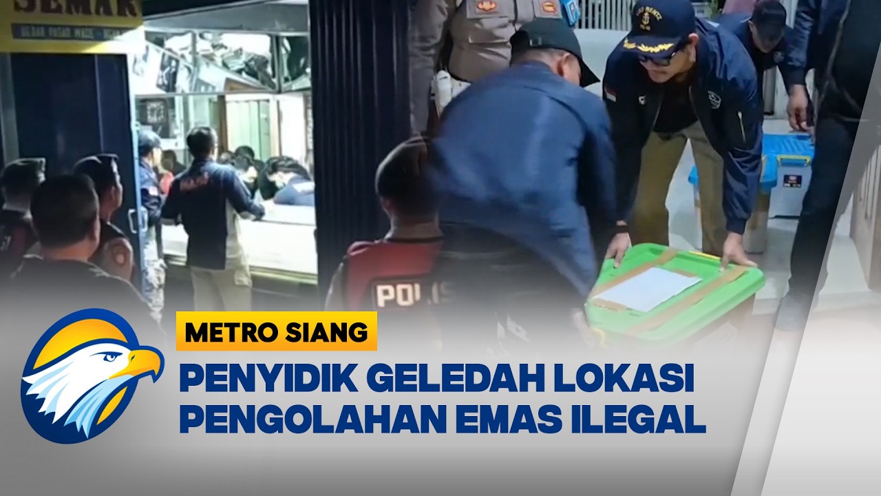 Bareskrim Sita Emas Batangan Produk Tambang Ilegal - [Berantas]