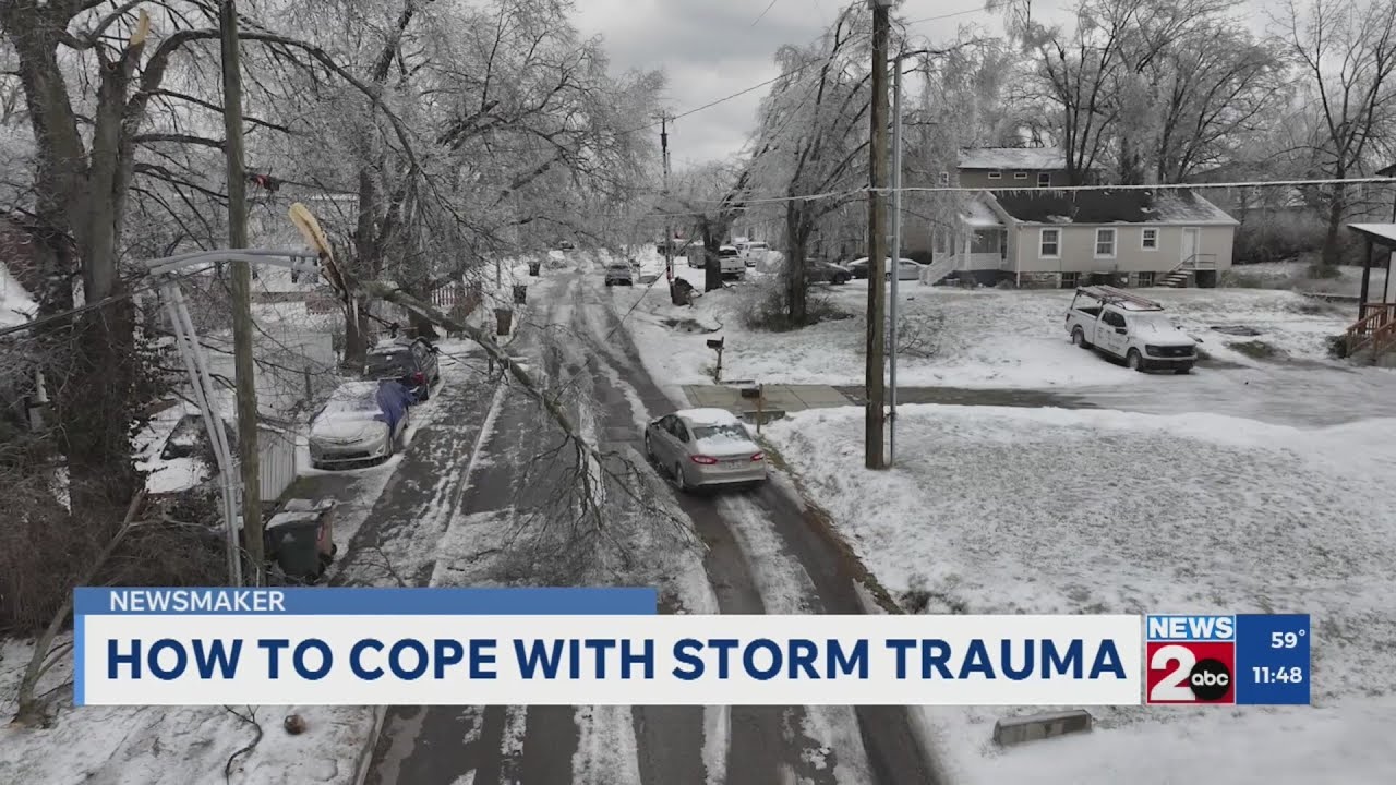 Newsmaker: How to cope with storm trauma
