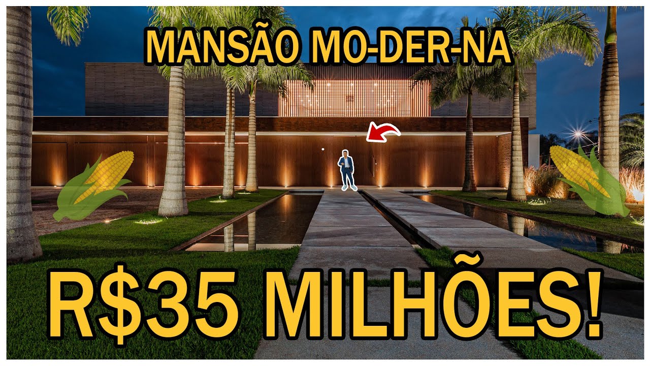 MANSÃO EM SOROCABA - R$35.000.000,00 - A CASA MAIS INCRIVEL POSTADA NO YOUTUBE