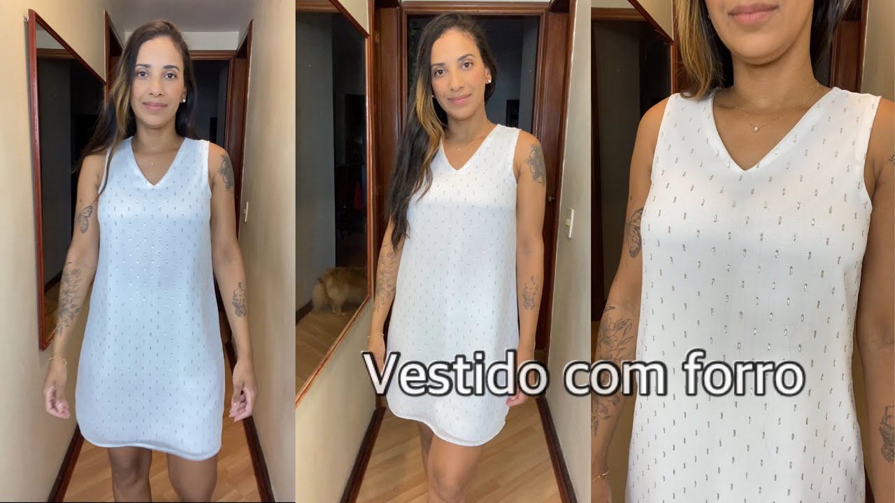 Vestido para o Ano Novo! Com forro , costura f&aacute;cil. D