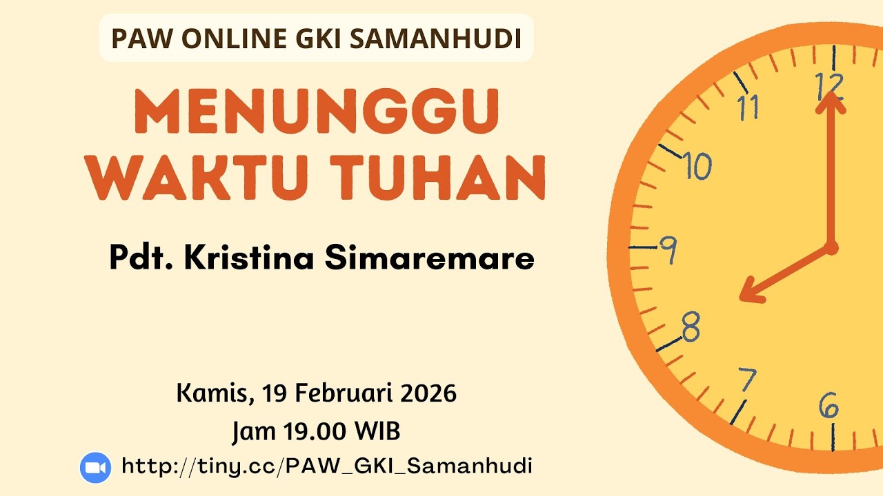 PA Online GKI Samanhudi 19 Februari 2026