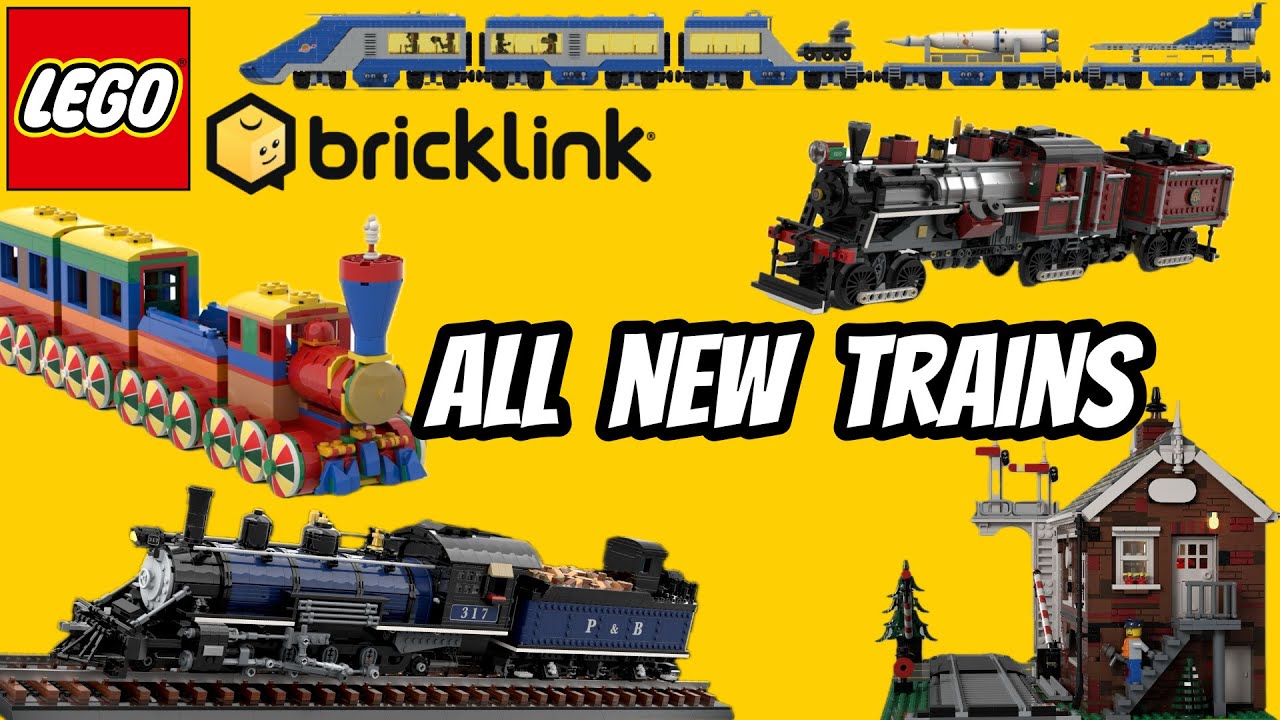 LEGO Bricklink Series 5 Trains REVEALED - VOTE NOW