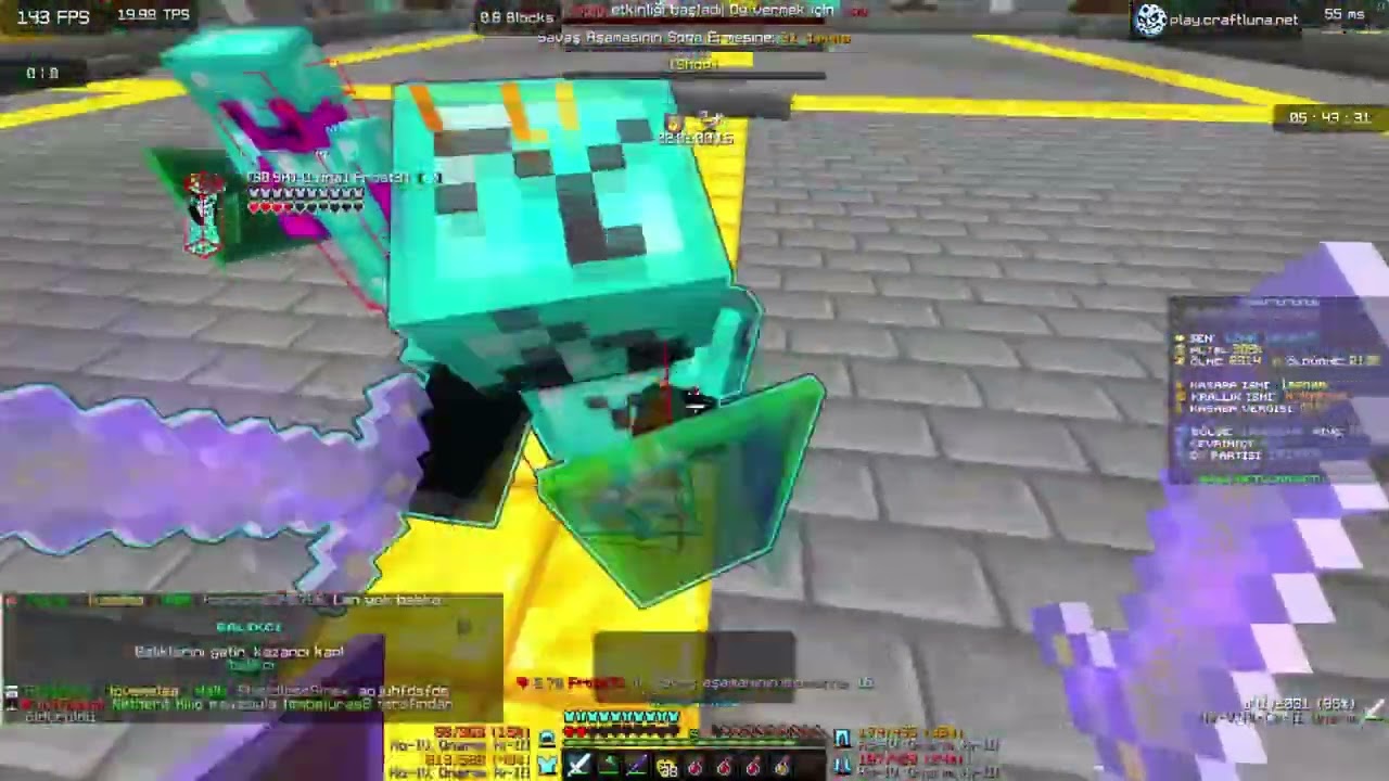 CraftLuna Kill montage 3 (muhammed6500 ve Kolombiya için)