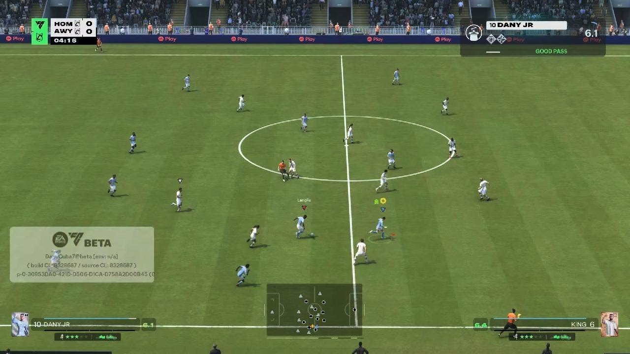 EA SPORTS FC 26 BETA My first 4 goal in one match