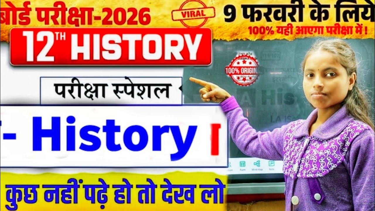 12th history VVI Objective Question all chapter (2026)