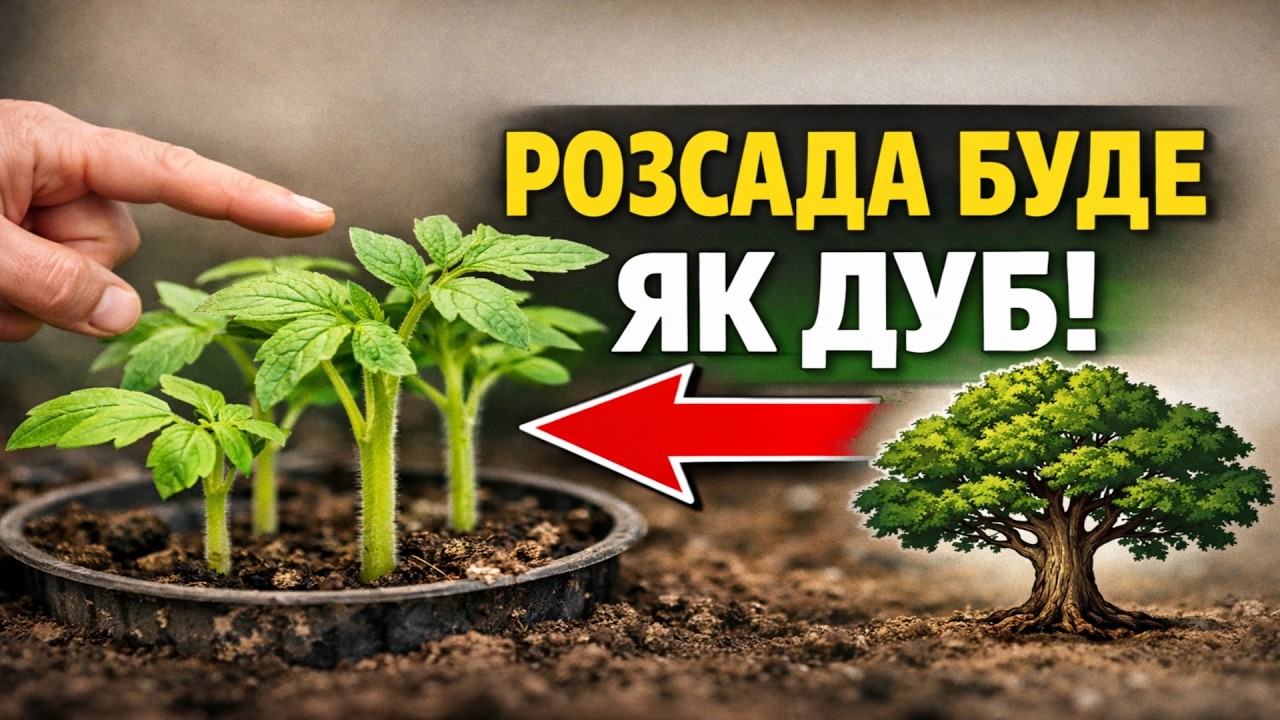 РОЗСАДА БУДЕ ЯК ДУБ! 🌳 3 Кухонні Секрети, що Замінять ВСЮ Хімію. Не Витягнеться 100%!