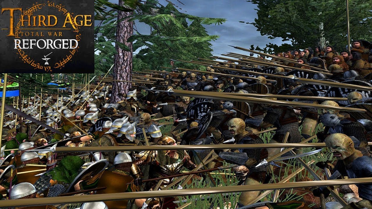 SARUMANS INVASION OF MIRKWOOD (Siege Battle) - Third Age: Total War (Reforged)