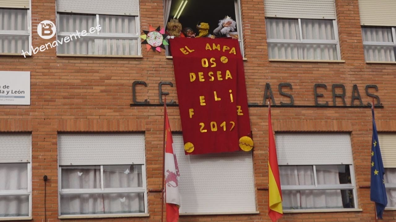 Los Reyes Magos ya han llegado al Colegio Las Eras de Benavente