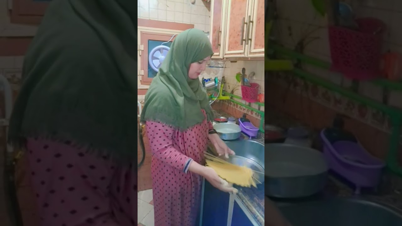 طريقة عمل مكرونه وفراخ بانيه في 1/4ساعه بطريقه موفره