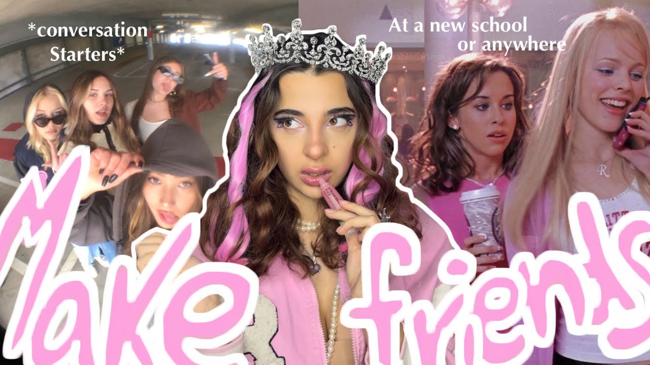 How To Make Friends As a New Kid and Start Talking To Anyone At a New School ✨ Conversation Starters