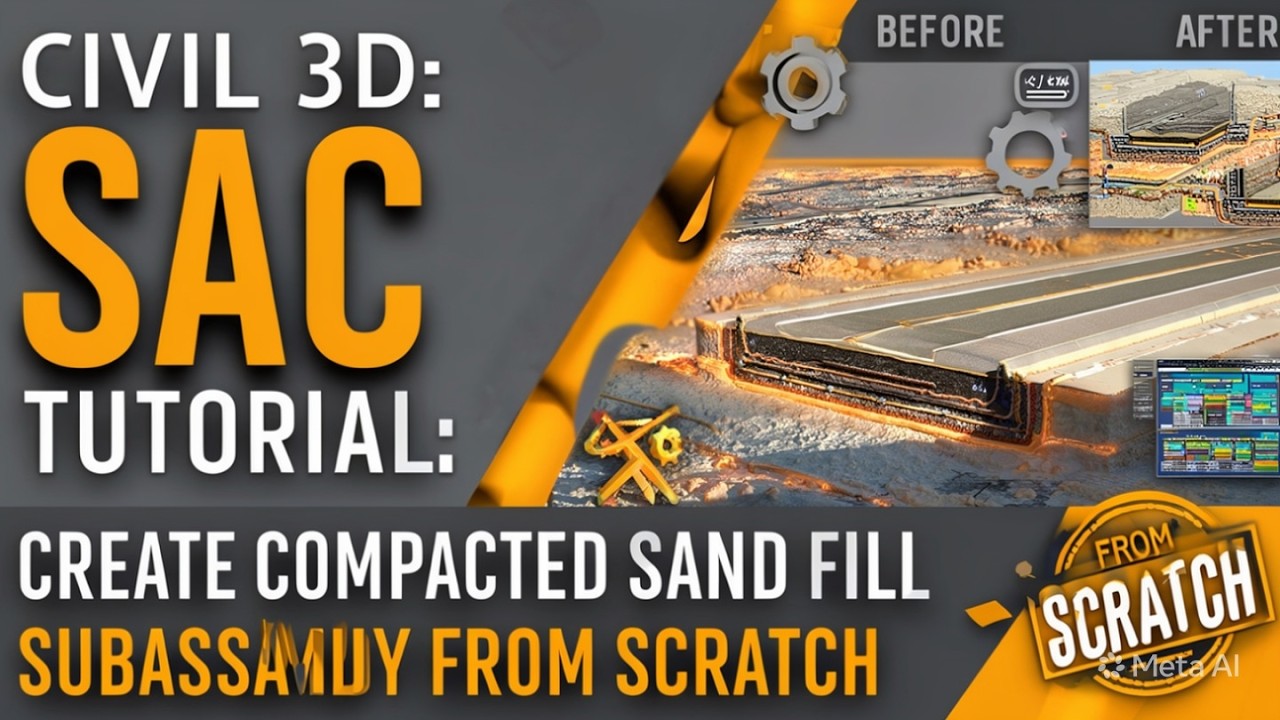 84- COMPLETE VIDEO ON HOW TO CREATE COMPACTED SAND FILL SUBASSEMBLY IN SUBASSEMBLY COMPOSER CIVIL 3D