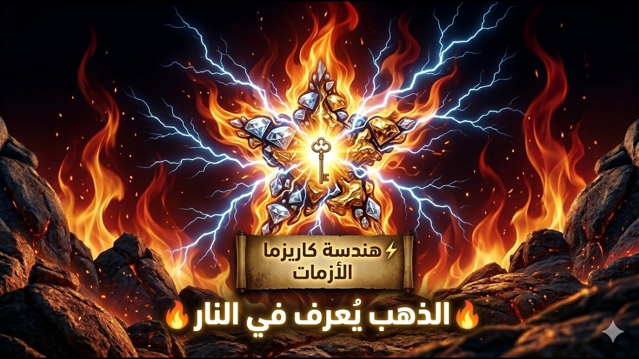 هندسة كاريزما الأزمات | كيف تتحول من ضحية الأزمة إلى قائدها