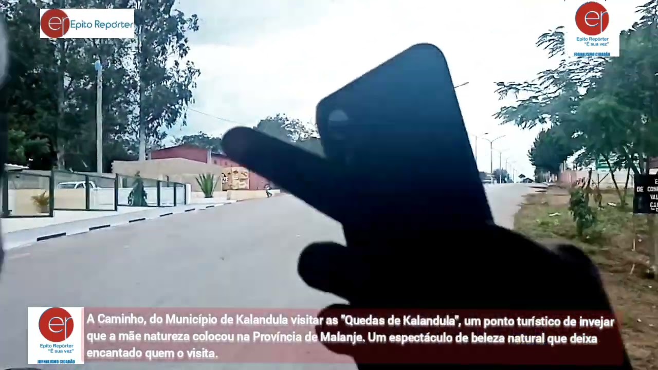 Município de Kalandula : Visita às Quedas de Kalandula, uma grande bela da mãe natureza