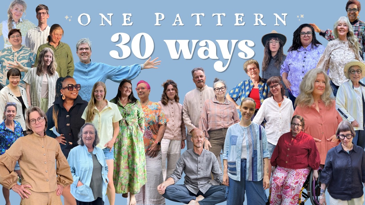 I gave 30 sewists the SAME pattern&hellip; no two are alike!!