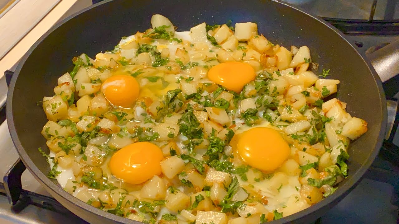 Belə dadlı yumurta mən hələ yemədim! sizin səhər yeməyiniz unudulmayacaq!