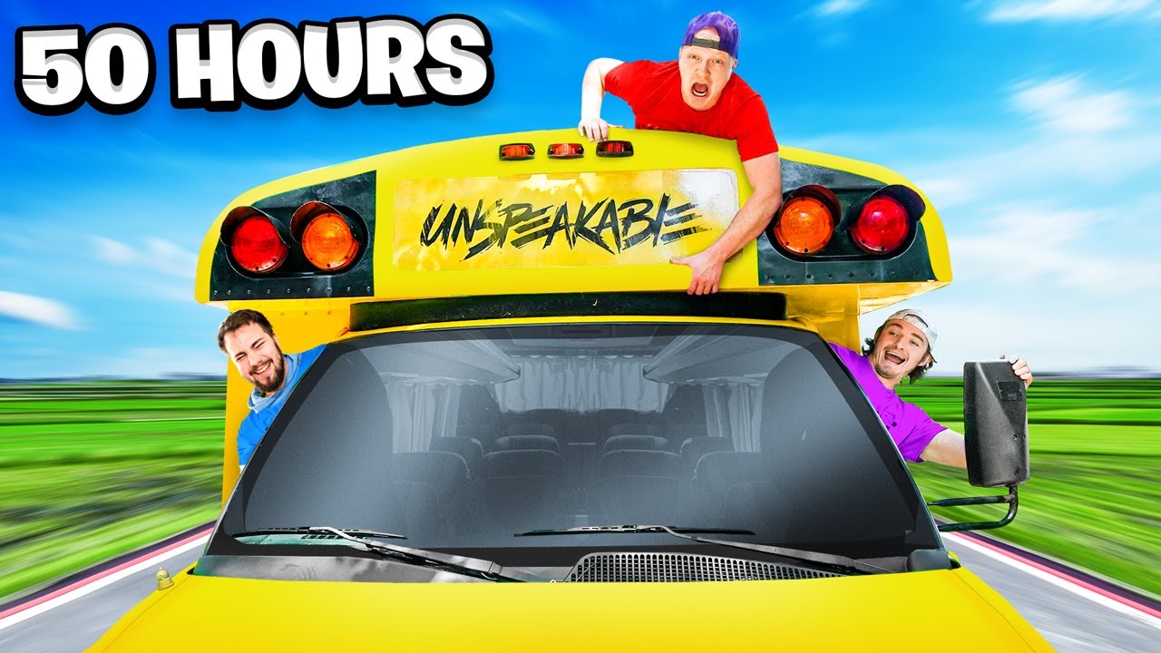 I Survived 50 Hours Driving My School Bus
