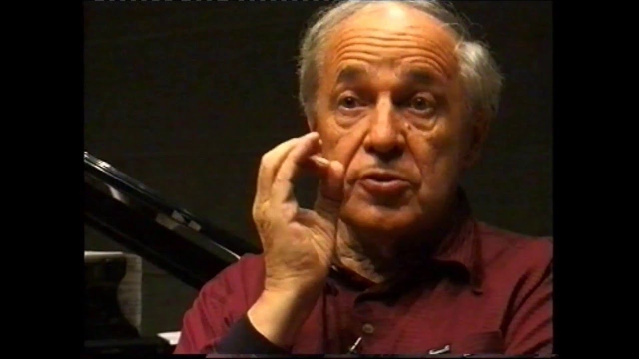 Pierre Boulez  making of "Ode to Napoleon" by Schoenberg (1998)