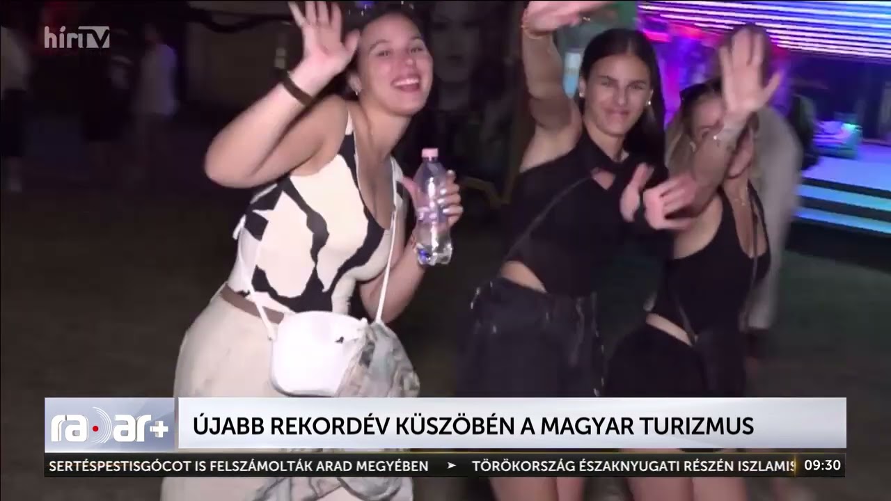 &Uacute;jabb rekord&eacute;v k&uuml;sz&ouml;b&eacute;n a magyar turizmus - H&Iacute;R TV+
