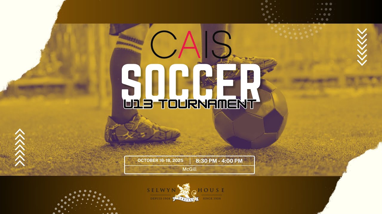 CAIS U13 Soccer Tournament 2025 - FINALS - Molson
