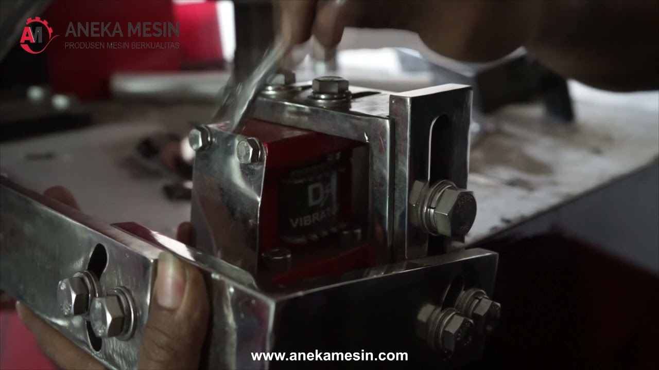 Cara setting vibrator mesin pengemas