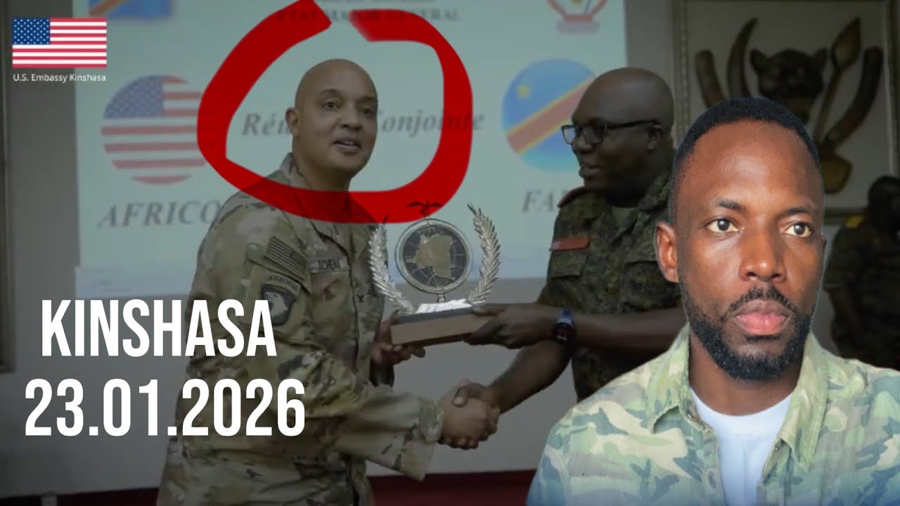 URGENT ‼️ARMÉE AMÉRICAIN AU CONGO POUR PLANIFIER LES OPÉRATIONS 