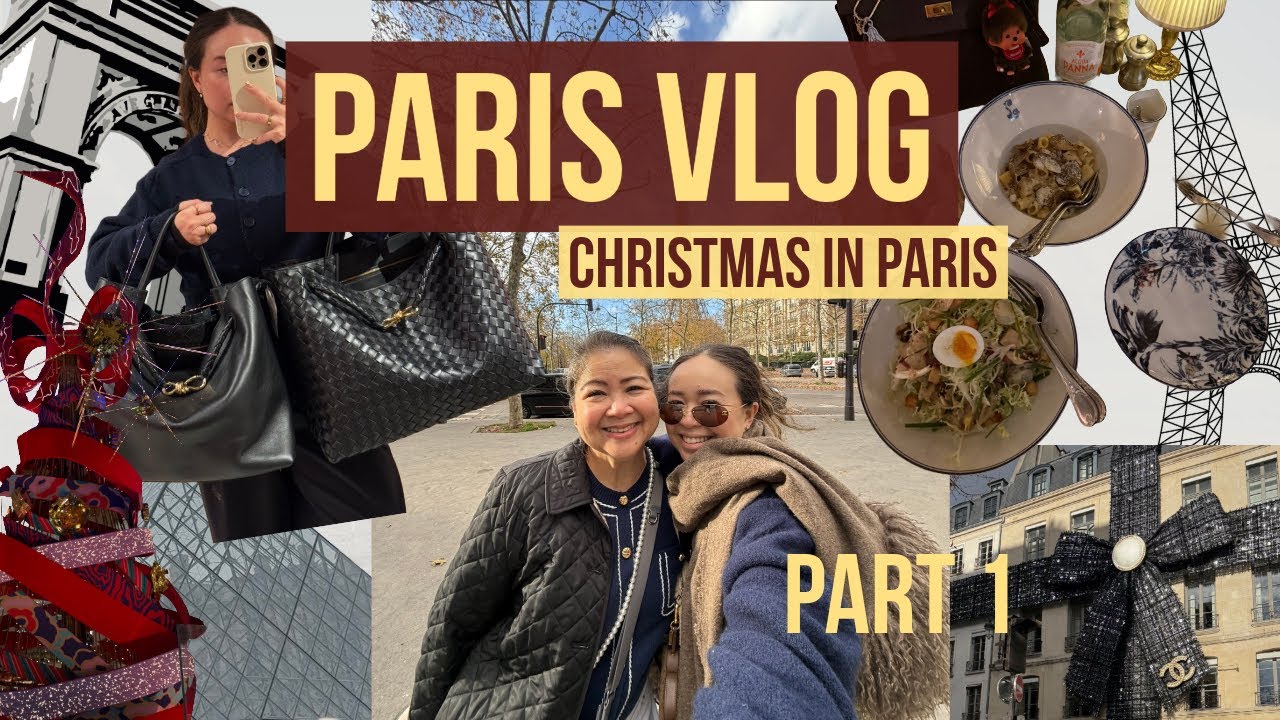 Париж с мамой: видеоблог 🇫🇷 🎄 Роскошный шопинг, рождественские ярмарки, винтажные часы и посещени...