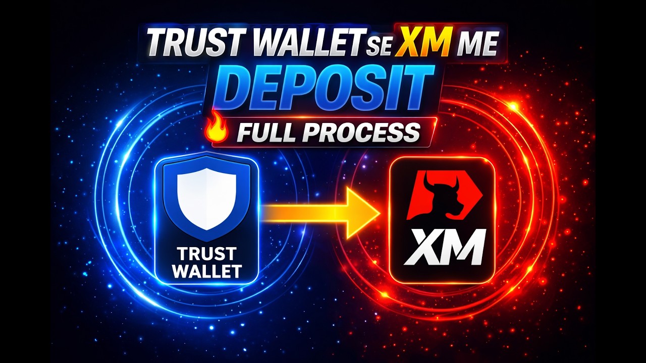 How To Deposit in XM Using Trust Wallet (USDT) | Full Process Step By Step #crypto  #forextrading