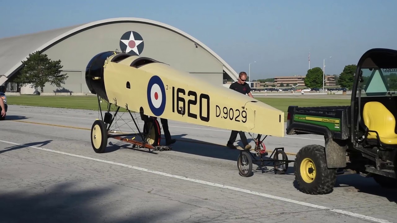 Avro 504K Moved from Early Years Gallery to Restoration