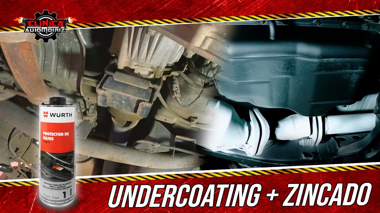 PROTECTOR DE BAJOS - UNDERCOATING + ZINCADO WURTH